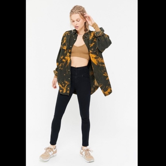 BDG Moto Skinny Ankle Zip Midrise Patch Dark Jeans - Picture 1 of 8